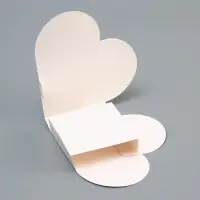 Коробка для конфет, 10&times;10&times;3 см, белая