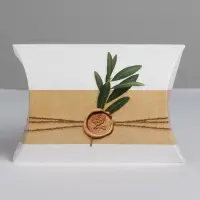 Коробка подарочная складная фигурная, упаковка, &laquo;Эко&raquo;, 11 х 8 х 2 см