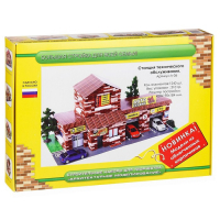 Конструктор из кирпичиков &laquo;СТО&raquo;, 1240 деталей