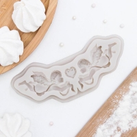 Молд Доляна &laquo;Ангелы&raquo;, силикон, 16&times;5,5&times;1 см, цвет МИКС