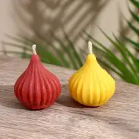 Свеча "Луковица" 5х5х5 см, соевый воск МИКС