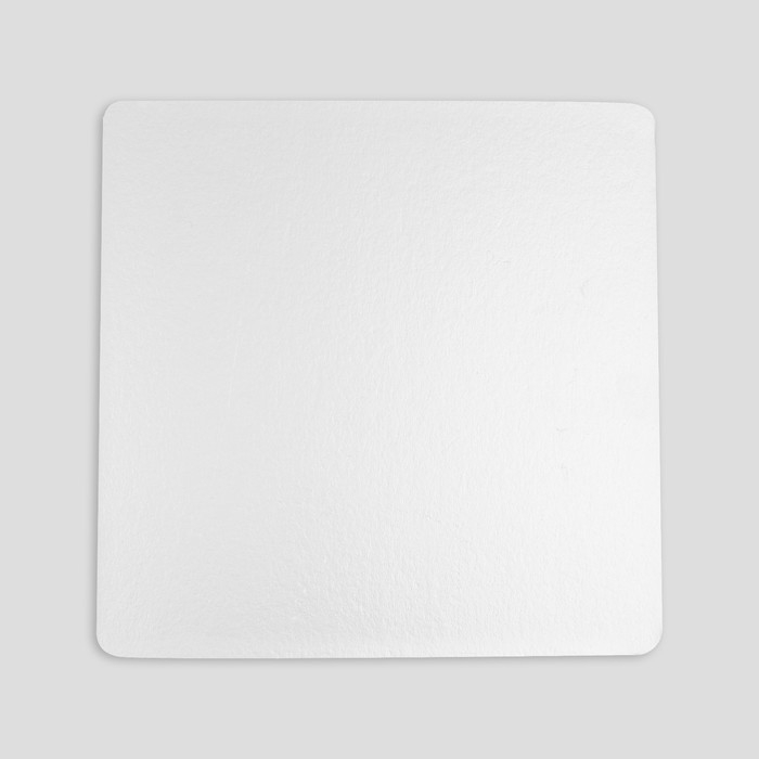 Подложка усиленная, 28 х 28 см, золото-жемчуг, 3,2 мм