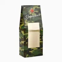 Коробка складная &laquo;23 Февраля&raquo;, 14 х 5.5 х 3.5 см