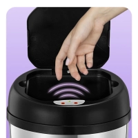 Мусорное ведро сенсорное с крышкой КТ-6807 - 3 л