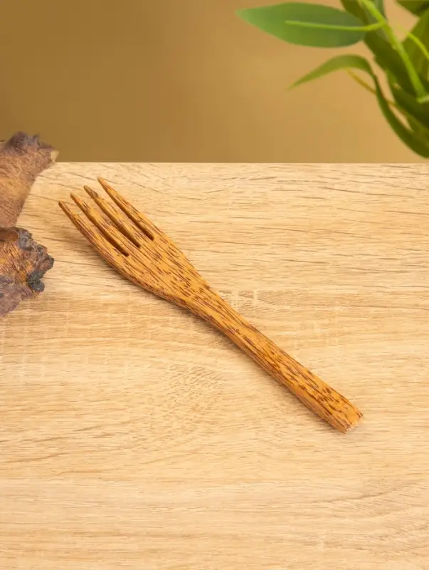 Вилка, 16 см, кокос