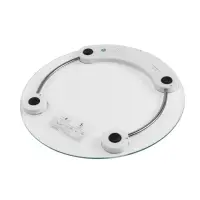 Весы напольные LVE-001, электронные, до 180 кг, 2хААА, стекло, белые