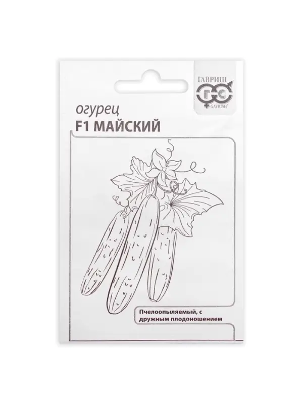 Семена Огурец "Майский F1", б/п, 0,2 г