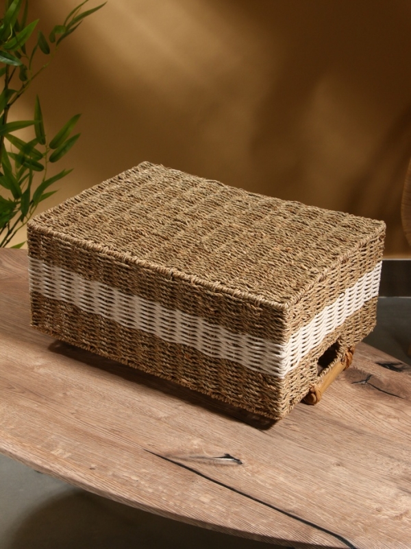 Корзина плетеная 46х31х20 см, сиграсс