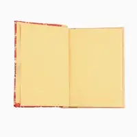 Записная книжка плетёная, 48 листов, 17&times;22&times;2 см, бежево-розовая