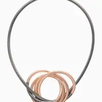 Браслет металл &laquo;Обруч&raquo; трансформируется в кулон, разноцветный