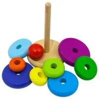 Пирамидка "Десятка", 10деталей