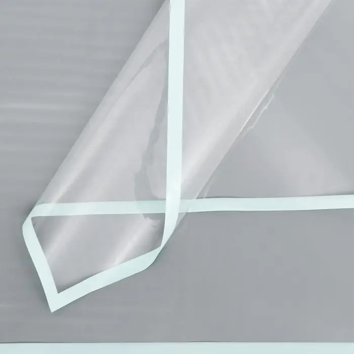 Пленка глянцевая для декора и флористики &laquo;Полоса&raquo;, зелёная, 58&times;58 см