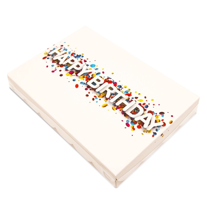 Коробочка для печенья, "Поздравляю!", 22 х 15 х 3 см 5шт