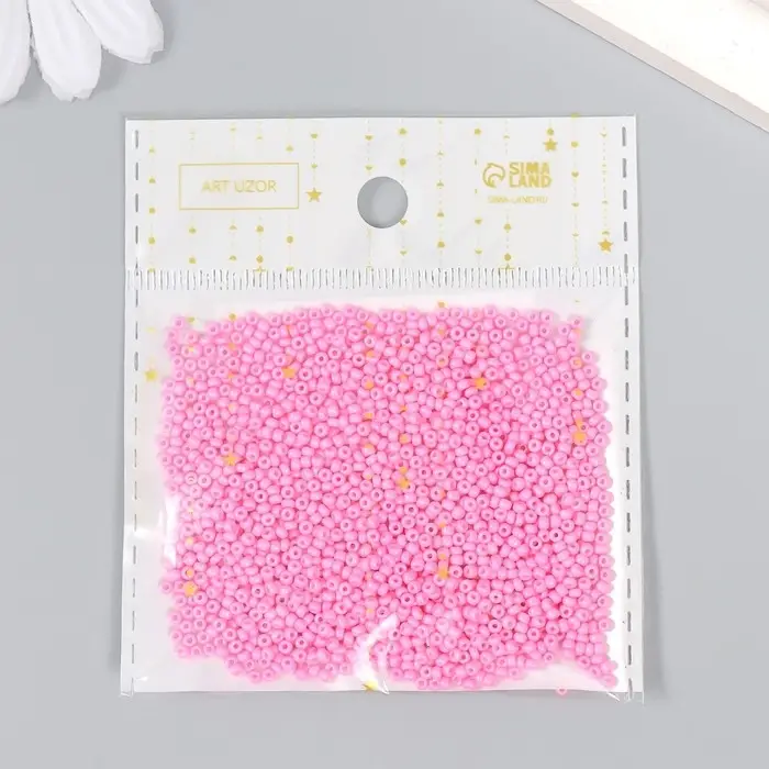 Бисер стекло 12/0 "Персидская роза" 15 гр