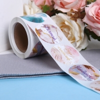 Наклейки для цветов и подарков &laquo;Мечтай, твори, сияй&raquo;, 4,4 х 4,4 см, 252 шт.