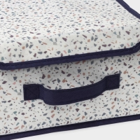 Короб для хранения Доляна &laquo;Мармелад&raquo;, 26&times;20&times;16 см, цвет белый