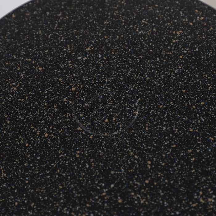 Сковорода &laquo;Гранит Star&raquo;, d=24 см, пластиковая ручка, антипригарное покрытие, тёмно-синий