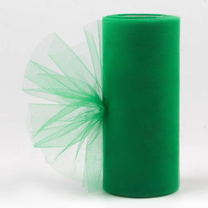 Фатин, 15 см, 11 &plusmn; 1 г/кв.м, 23 &plusmn; 1 м, цвет тёмно-зелёный №17