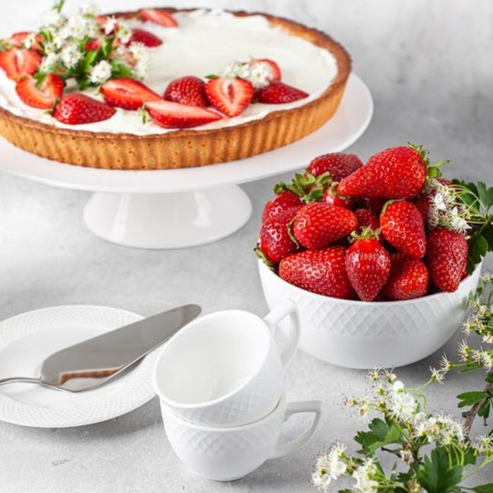 Кофейная пара фарфоровая Wilmax &laquo;Юлия Высоцкая&raquo;, 2 предмета: чашка 150 мл, блюдце d=13 см, цвет белый