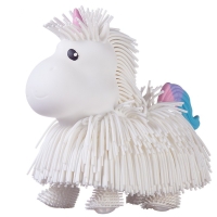 Макаронка &laquo;Единорожка&raquo; белая, ходит, звуковые и музыкальные эффекты