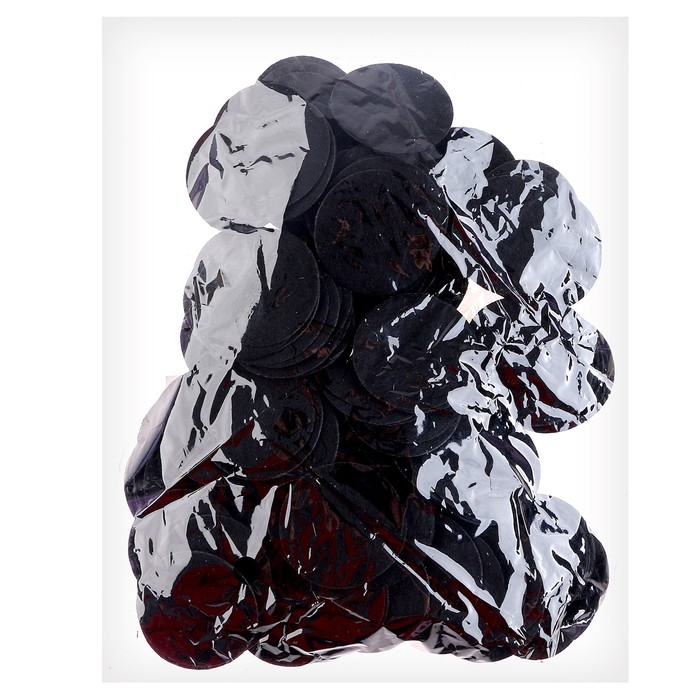 Диски фетровые для творчества и декора &laquo;Кружочки&raquo;, 250 шт., размер 1 шт. &mdash; 3,5 см, цвет чёрный