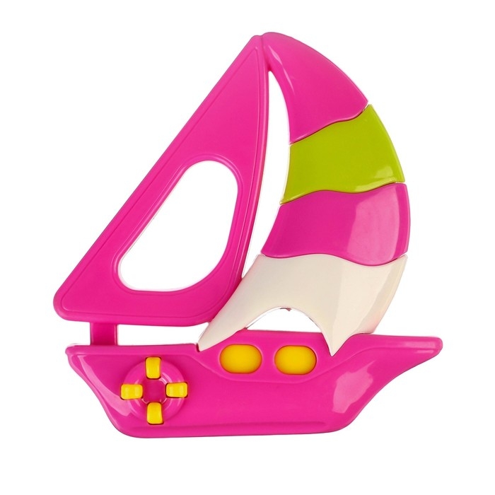 Набор погремушек &laquo;Машинка и Кораблик&raquo;, 2 шт, цвет МИКС, Крошка Я