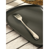 Вилка столовая из нержавеющей стали &laquo;Батиста&raquo;, h=20,5 см, цвет серебряный