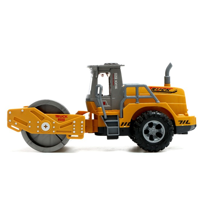 Каток радиоуправляемый &laquo;Дорожные работы&raquo;, работает от батареек