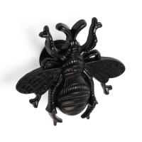 Ручка-кнопка CAPPIO PRO "Жук" 59 x 56  мм, цвет черный