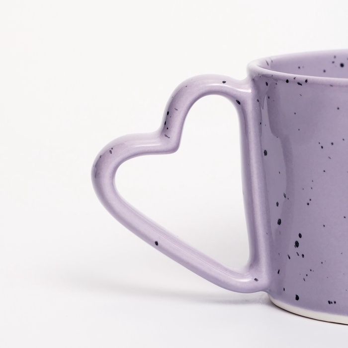 Кружка керамическая Дорого внимание &laquo;Лучшей подруге&raquo;, 280 мл, фиолетовая