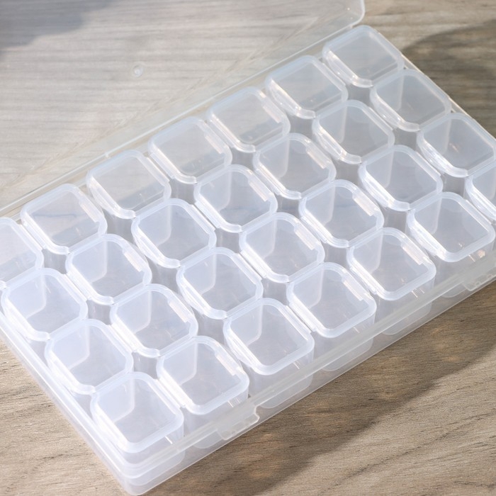 Органайзер для хранения RICCO, 28 ячеек, 17,5&times;11&times;2,8 см