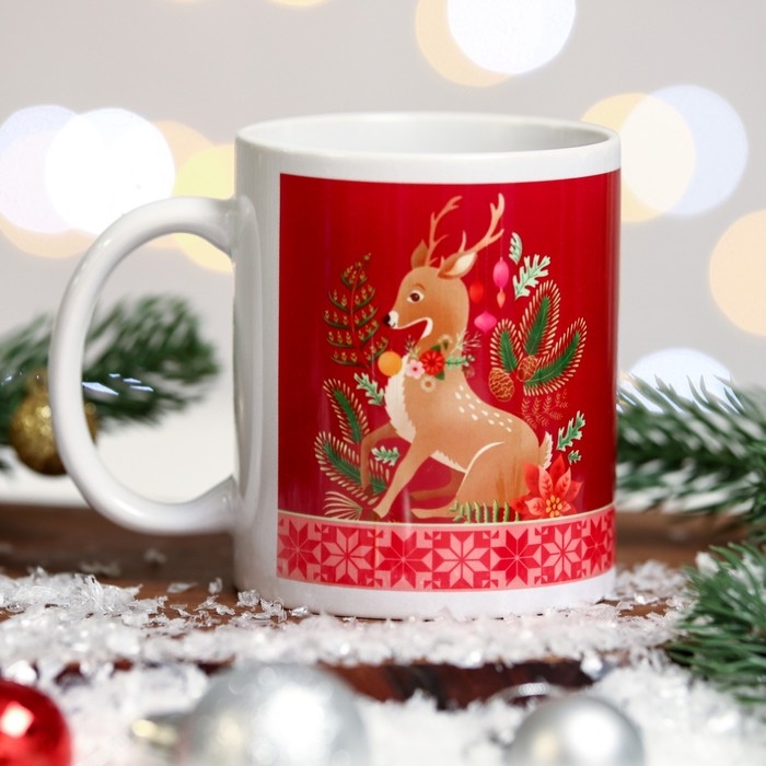 Кружка &laquo;Сказка приходит&raquo; олень, 320 мл