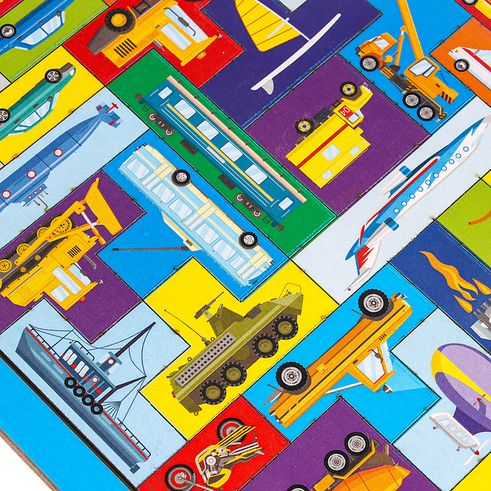 Головоломка. Тетрис &laquo;Большой транспорт&raquo;