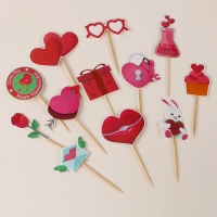 Шпажки &laquo;Для влюблённых&raquo;, набор 12 шт.