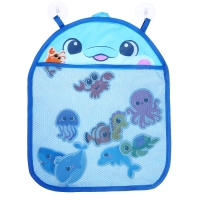 Игровой набор для ванной &laquo;Морской мир&raquo;, сетка для хранения, игрушки