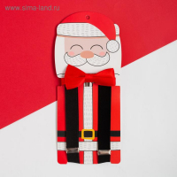 Новогодний набор для мальчика KAFTAN &laquo;Дед Мороз&raquo; подтяжки и галстук-бабочка, полиэстер