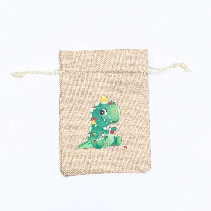 Мешок подарочный с термонаклейкой, 10&times;14 см