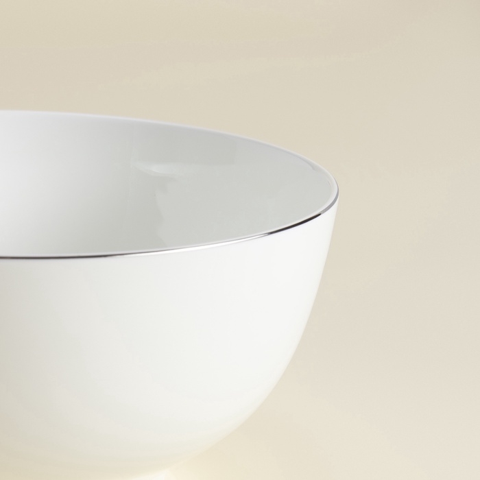 Салатники SL Home &laquo;Каскарон&raquo;, 1,4 л, d=18 см, набор 2 шт, костяной фарфор, белые