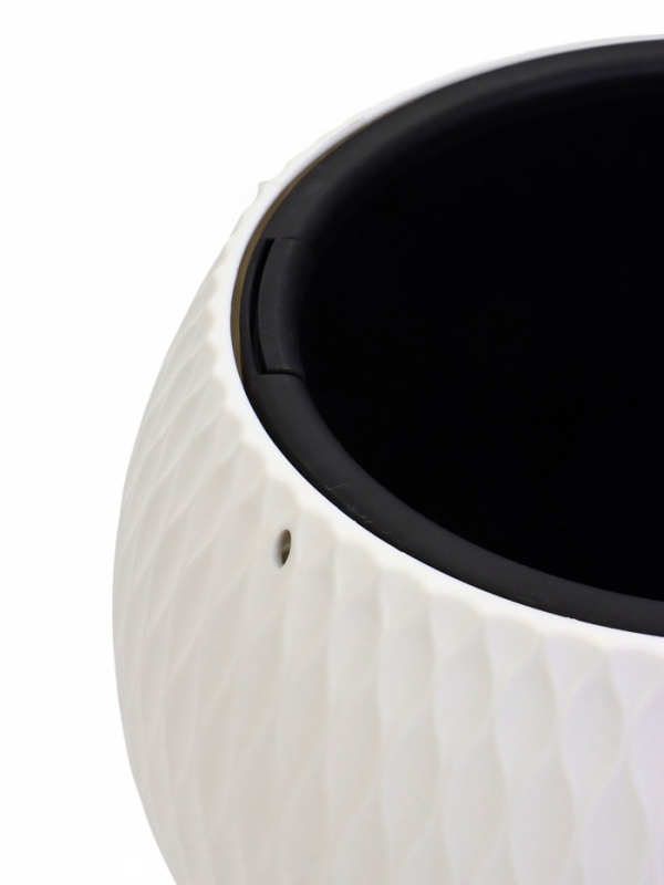 Кашпо "Жемчужина" 4л, белый