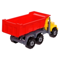 Автомобиль-самосвал &laquo;Супергигант&raquo;, цвет жёлто-красный