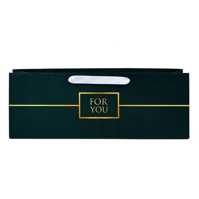 Пакет под бутылку горизонтальный &laquo;Тебе&raquo;, 36 &times; 10 &times; 13 см