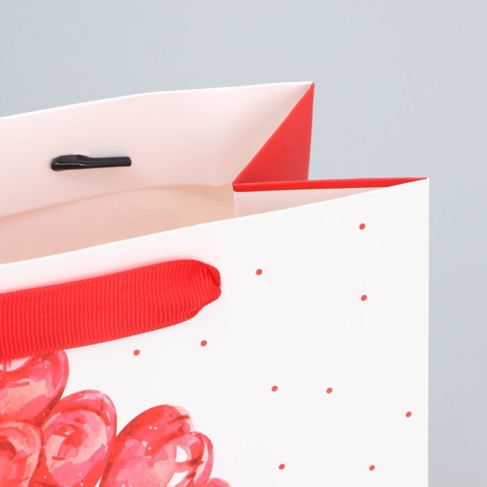 Пакет подарочный ламинированный горизонтальный, упаковка, &laquo;Ты моё счастье&raquo;, MS 23 х 18 х 10 см