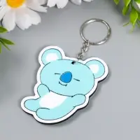 Брелок ПВХ "Голубая коала" 7х5,5 см