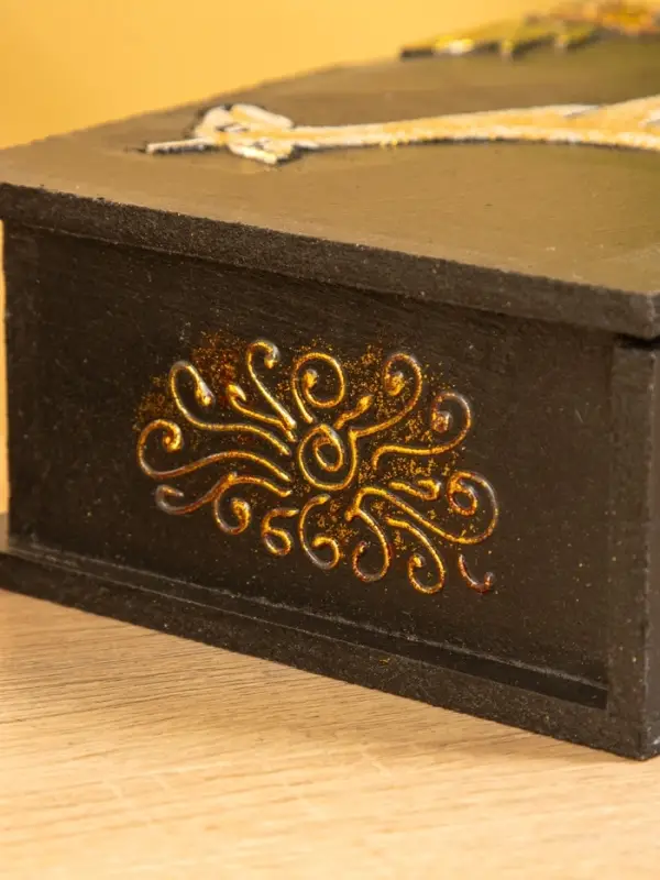 Шкатулка "Жираф" 19х15х7 см, МДФ