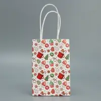 Пакет подарочный новогодний крафтовый &laquo;Сладкого Нового года&raquo;, 15 х 10 х 6 см