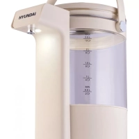 Чайник HYK-G7700 2,5л 2200Вт кремовый (стекло)