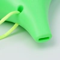 Окарина Music Life 12 отверстий, зелёная, 17,5 х 9,5 х 4,5 см