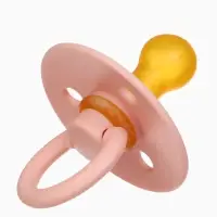 Набор классических пустышек, 2 шт., латекс, персиковый/айвори, в контейнере, от 3 мес., M&B