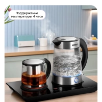 Чайный набор КТ-6746 чайник электрический - 1.7 л