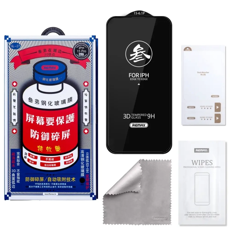 Защитное стекло iPh 15 Pro Medicine GL-27 REMAX